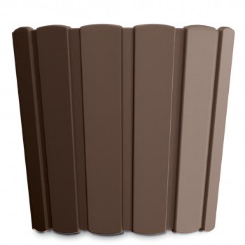 Горшок для цветов Prosperplast Boardee Basic DDE150-R222 14,4х14,4х13 см, пластиковый, коричневый
