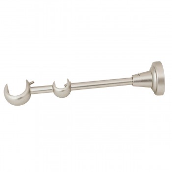 Consolă cu două rânduri Dekora PRESTIGE 25 pentru galerii d.16-25 mm, 21 cm Satin