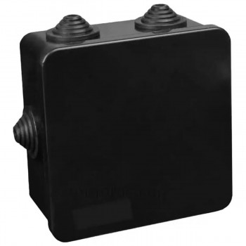 Cutie de distribuție NEOMAX NX1144, 85×85×40 mm, IP55, montaj deschis, neagră