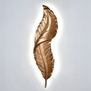 Бра настенное декоративное Перо золотое 58061/870 FGD