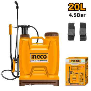 Опрыскиватель ручной ранцевый INGCO HSPP42002, 20 л, 4,5 бар
