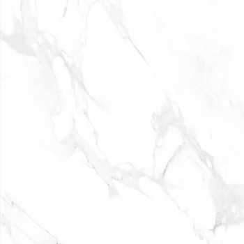 Gresie pentru podea QSEC Smoke White Satin Matt 396 x 396 mm albă PEI 4