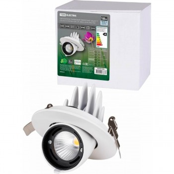 svetil-nik-povorotnyjj-vstraivaemyjj-tdm-akcent-1-led-dsl-01-018-nw-18-vt-4000k-ip40