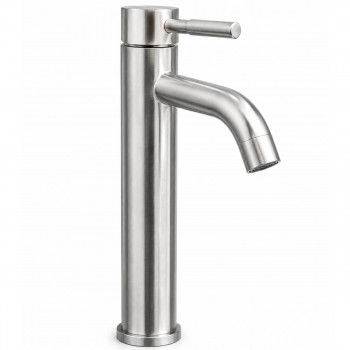 Baterie pentru lavoar Zegor SAP1-C înaltă, monocomandă, din oțel inoxidabil AISI 304, cartuș 35 mm
