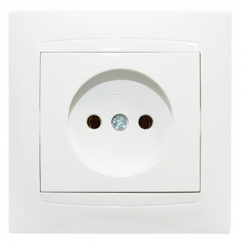 Розетка унитарная Elmos 9206-46 16 A 230 В белая