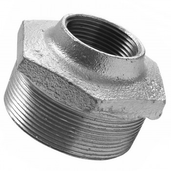 Niplu reducție HYDRO-S 2 filet extern x 3/4 filet intern din fontă zincată 1024125