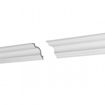 Plintă pentru tavan De-Baghet LIGHT A60, 58x58x2000 mm, XPS