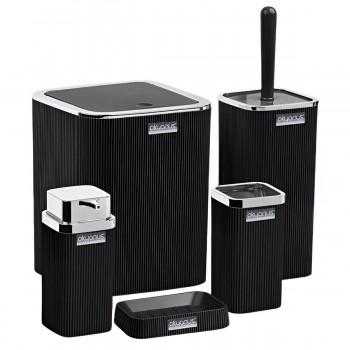 nabor-aksessuarov-dlja-vannojj-okyanus-black-5-predmetov-plastikovyjj-chernyjj-oky461-1s