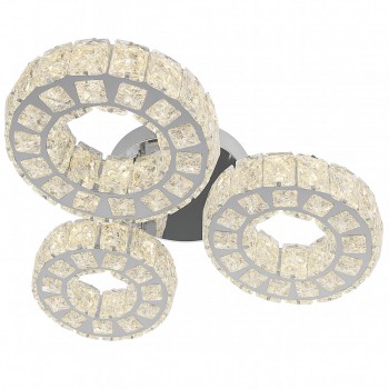 Lustră LED pentru tavan VL2610/3 crom, 230 V, IP20