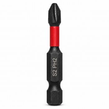 Bit magnetic pentru mașina de înșurubat PRIMAFLEX PH2 x 50 mm, din oțel S2