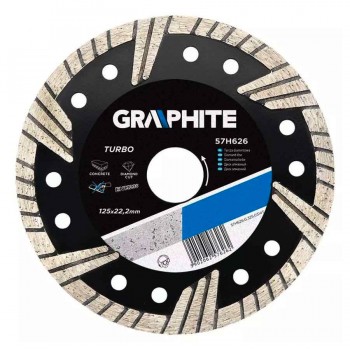 Диск алмазный GRAPHITE Turbo 125 х 22.2 мм 57H626