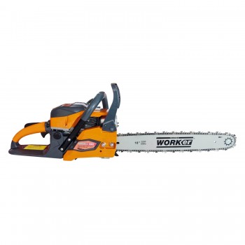 Ferăstrău pe benzină TechnoWorker șină 45 cm, 0.325, 72 dinți DB5802 PRO