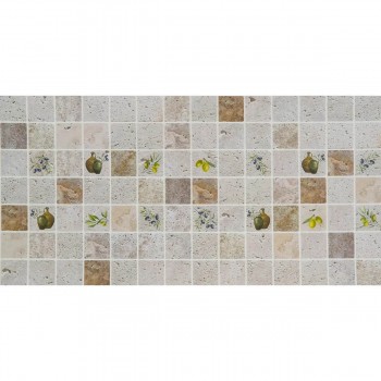 Декоративная стеновая панель ПВХ 96х48 см Прованс Олива