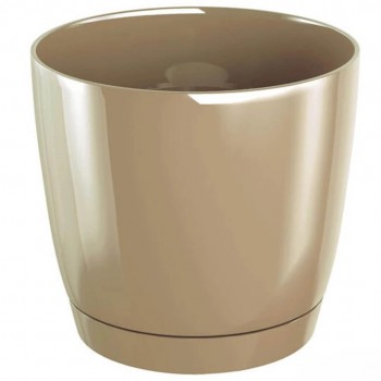 Горшок для цветов Prosperplast Coubi DUOP180-7502U, 2,8 л, мокко