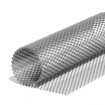 Штукатурная оцинкованная сетка 17x40 мм, 1 м