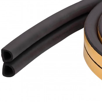 Garnitură de etanșare de tip P negru Zoom Classic 9x5,5 mm