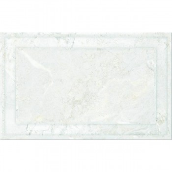 Плитка для кухни Cersanit Glam Frame Glossy белая 250х400 мм