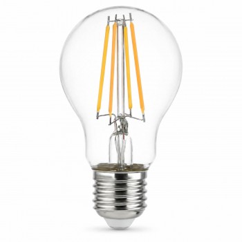 Светодиодная филаментная лампа Horoz Electric GLOBE-8 A60, 8 Вт, E27, 4200 К, 500 лм, нейтральный белый свет, 001-015-0008