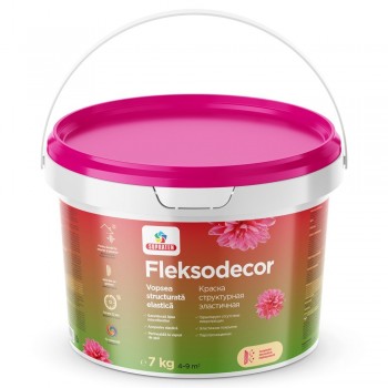 Vopsea hidroizolantă structurată Supraten FLEKSDECOR 7 kg