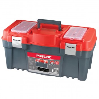 Cutie pentru scule cu organizator PROLINE 16", 398x200x186 mm (Art. 35716)