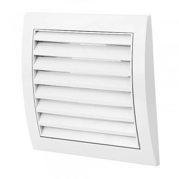Grilă de ventilație din plastic Europlast 190x190 mm albă ND12
