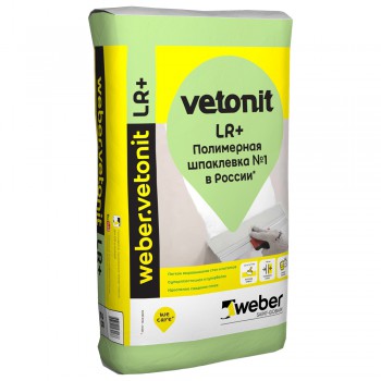Шпатлевка финишная полимерная Vetonit LR+ 20 кг