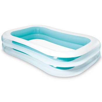 Надувной семейный бассейн Intex Swim Center Family 262х175х56 см, 770 л 56483