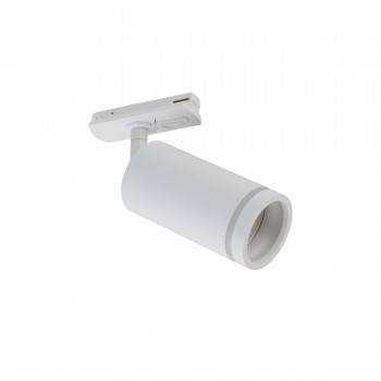 Corp de iluminat pe șină TK Lighting Tracer Ring Slim GU10, monofazat, alb, IP20 (Art. 10028)