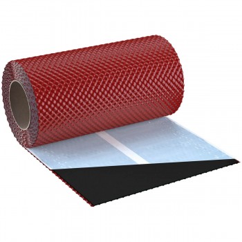 Лента алюминиевая для кровли Eurovent Flex 3D 300 мм х 5 м вишневый 3011