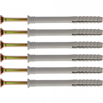 djubel-s-shurupom-lider-8kh120-mm-polipropilen-6-shtuk-art-029107