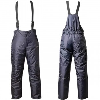 Полукомбинезон зимний Profmet, размер L, темно-синий, 100% полиэстер (оксфорд 600D)