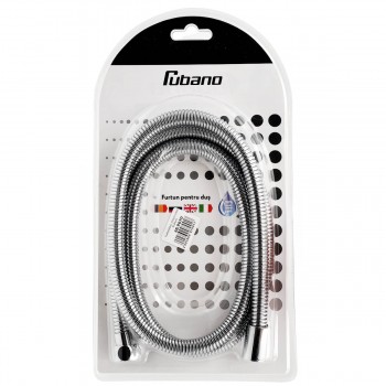Furtun pentru duș Rubano 150 cm crom (Art. 48898)