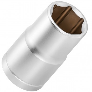 Головка торцевая шестигранная LIDER 1/2 х 13 мм, CrV (Арт. 309513)