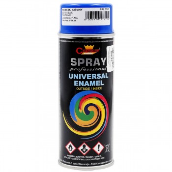 Эмаль аэрозольная Champion Color UNIVERSAL ENAMEL синий глянцевый 400 мл RAL 5010