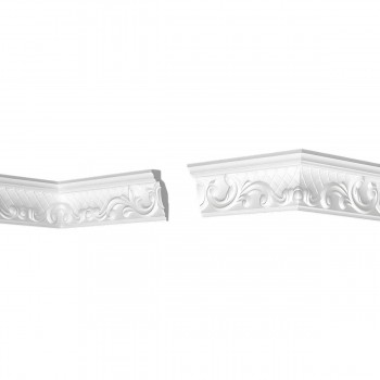 Plintă pentru tavan De-Baghet DP 15/90, 40x81x2000 mm, injecția EPS