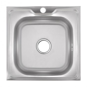 Мойка для кухни Mixxus 500х500х160 мм, стальная, квадратная Z5050-06-160MD