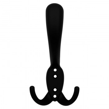 Cuier cârlig mobilă Viva mat negru 125-V05