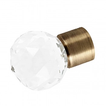 Cap Dekora Stylus 19 CRYSTAL pentru galerii 19 mm Antik (2 bucăți)