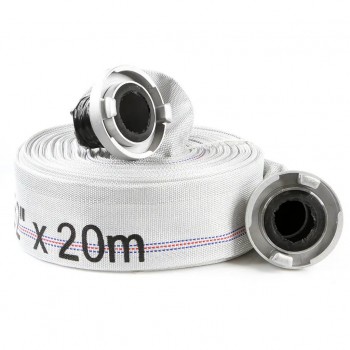 Furtun de refulare MAR-POL M85315, 2" (52 mm), 20 m, cu racorduri rapide