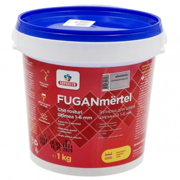 Затирка цементная Supraten FUGANmertel Алюминий (1 кг)