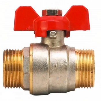 Robinet cu sferă din alamă HYDRO-S 1/2 filet extern x 1/2 filet extern fluture drept 0470110