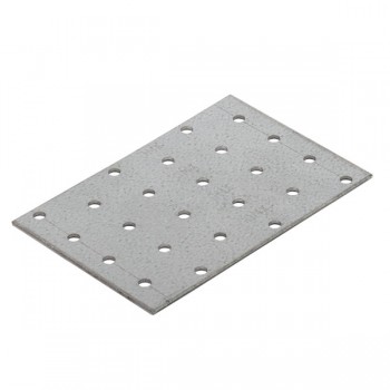 Placă perforată pentru conectare Domax PP20 120x260x2 mm din oțel zincat (Art. 407020)