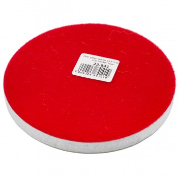 Disc de lustruit din fetru VECTOR+ 125 mm cu prindere Velcro pentru lustruirea suprafețelor