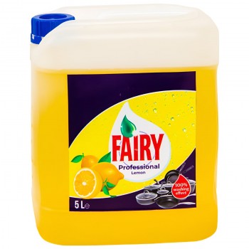 Soluție (gel) pentru vase Fairy 5 l, lămâie