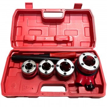 Set de filiere pentru țevi cu adaptor 1/2" - 1 1/4" NO62