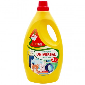 Gel de spălat rufe universal Ecologic Economic 3 L
