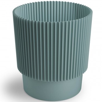 Ghiveci pentru flori Don-Plast Elsa DEL17, 3,94 L, d.170x192 mm, din plastic, mentă