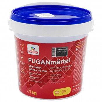 Затирка цементная Supraten FUGANmertel Серый карбон (1 кг)