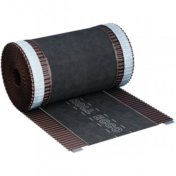 lenta-kon-kovaja-ventiljacionnaja-eurovent-roll-ecco-180-mm-kh-5-m-temno-korichnevaja-ral-8019