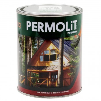 Лак алкидный Permolit Premium Thermo новый светлый дуб (02006) 0,75 л